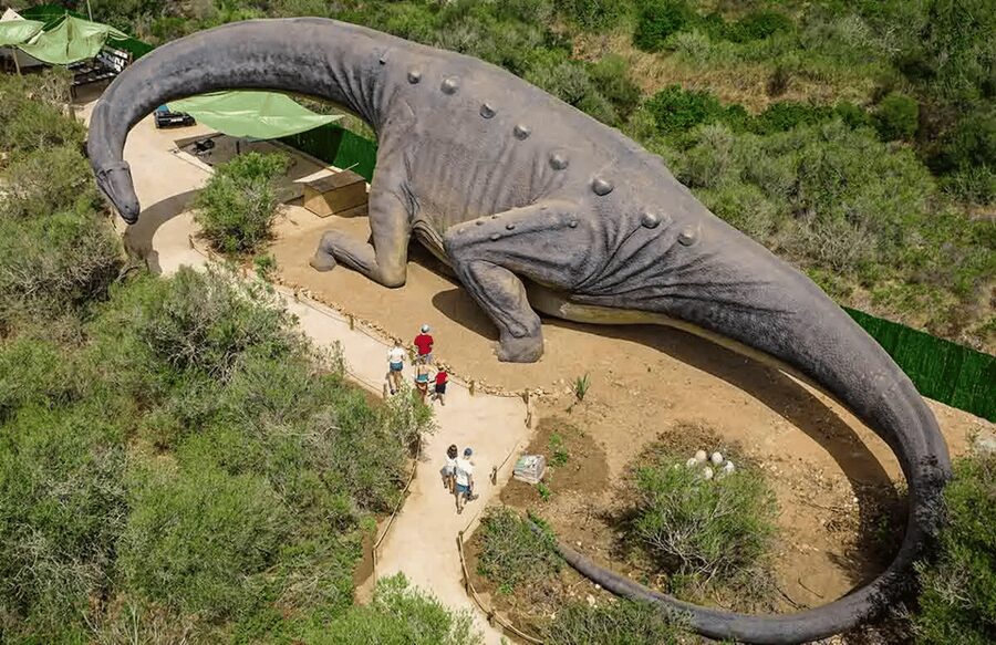 Mallorca: Dinosaurland Park, Hams Caves & Porto Cristo Tour - Caves of Hams: electric blue lighting and those hook-shaped formations