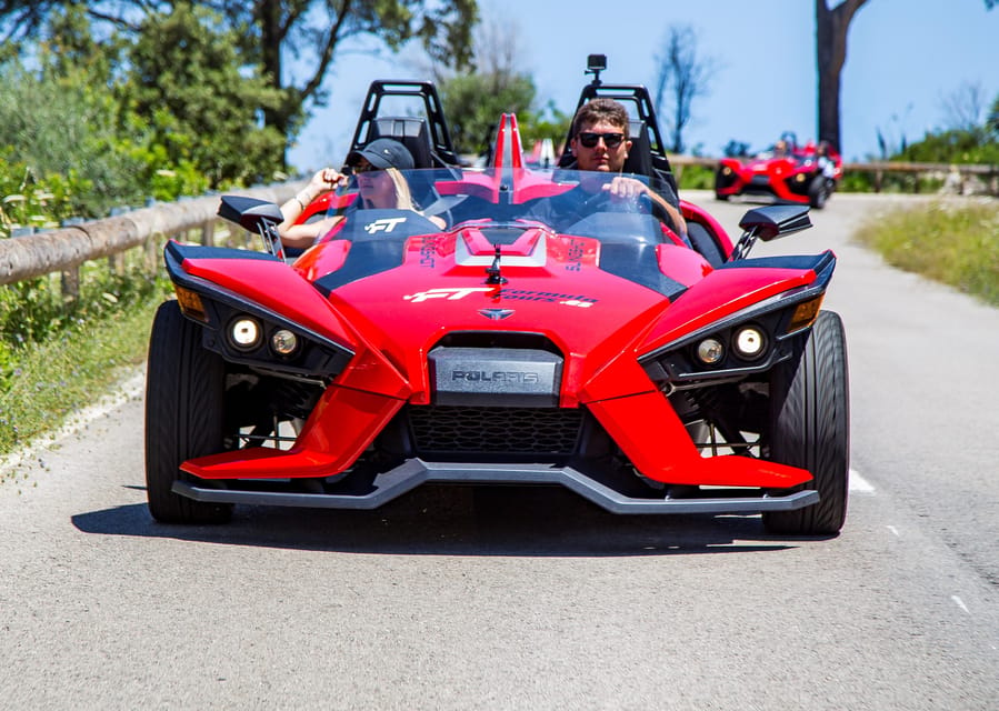Mallorca: Formula Car and Buggy combo tour - Sierra de Tramontana Adrenaline With a Manual Slingshot and Automatic Buggy