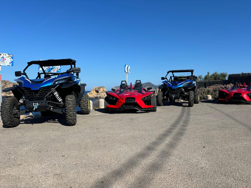 Mallorca: Formula Car and Buggy combo tour - What Your 2 Hours Look Like, From Calvià Coast to Port d’Andratx