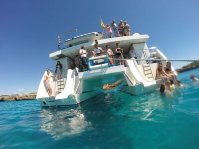 Glass-Bottom Catamaran Along the East Coast