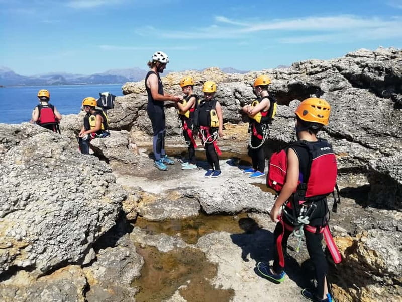 Mallorca Half-Day Coasteering Experience - Sea cave swimming: light on the water and the fit requirement