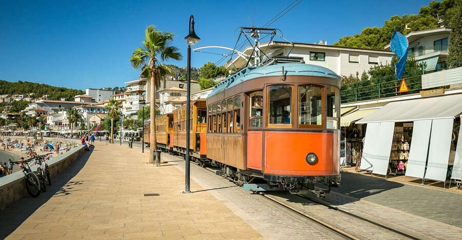 Mallorca: Island Trip by Train, Tramway, and Boat - Sóller Station Time: Art, a Stroll, and Getting Your Bearings
