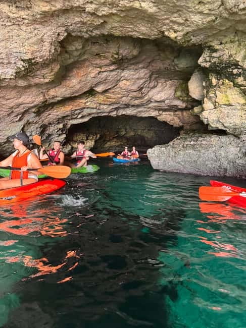 Mallorca: Kayak and Paddle Surf excursion through crystal clear water caves - The cave and snorkeling stops: seeing marine life without making it complicated