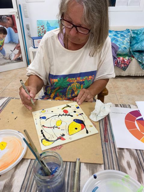 Mallorca: Painting like Miró - Your 3-hour session: what you’ll do from start to finish