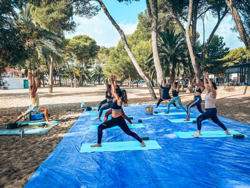 Mallorca: Yoga and Brunch on Palmanova Beach - Yoga and brunch on Palmanova Beach, what it feels like