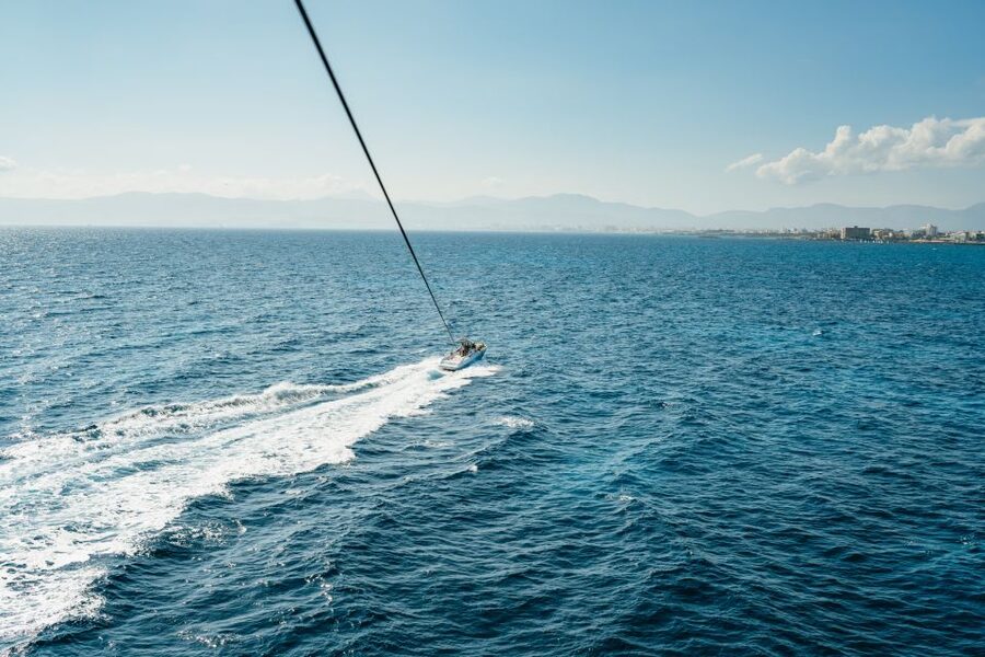 Palma Bay: Parasailing Experience - GoPro footage: convenient, but the details matter