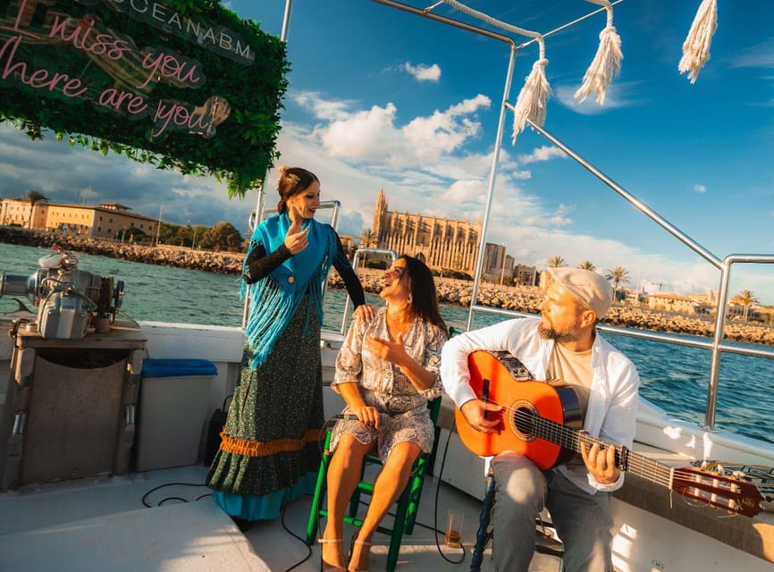 Palma : Boat Trip with Live Flamenco Show - The 3-Hour Sail: Sunset Timing and Sea Views You Can Actually Feel