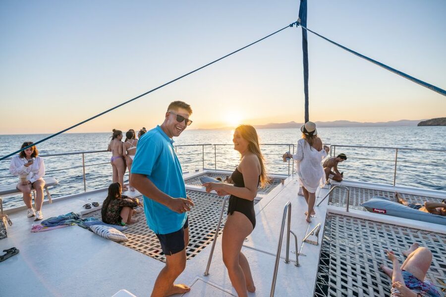 Palma: Catamaran Cruise with Swimming and Snorkelling - Music and Mood: Chill Sailing With a Party-Back-Board Feel