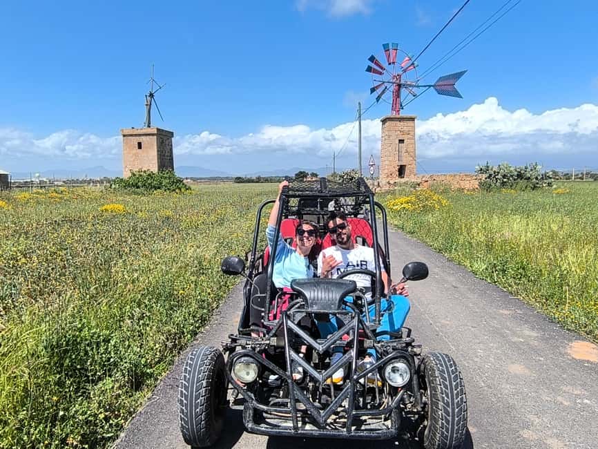 Palma de Mallorca: 2-Seater Buggy Adventure - The convoy feel: how you stay confident while driving