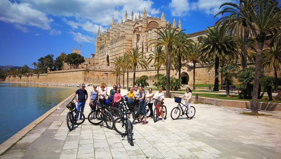 Palma de Mallorca: Guided Bicycle Tour - Convent de Santa Clara and Basílica de Sant Francesc Stops