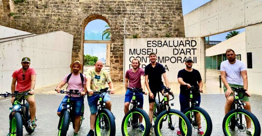 Palma: Guided City Tour with a Fat Tire E-Bike - Meeting by the Cathedral and Palace Almudaina: how it starts