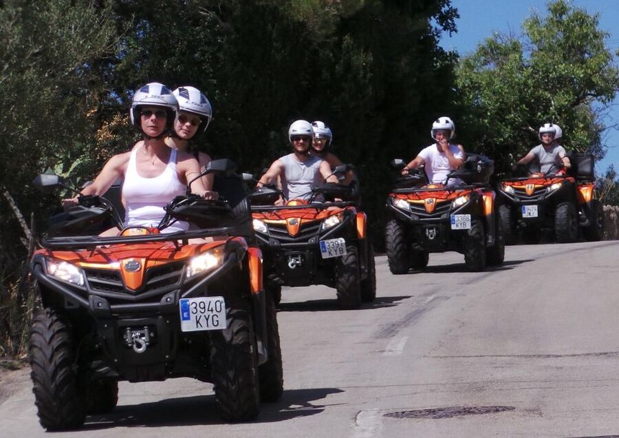 Peguera: Quad Tour - Quads, safety, comfort: what you wear and how you stay relaxed