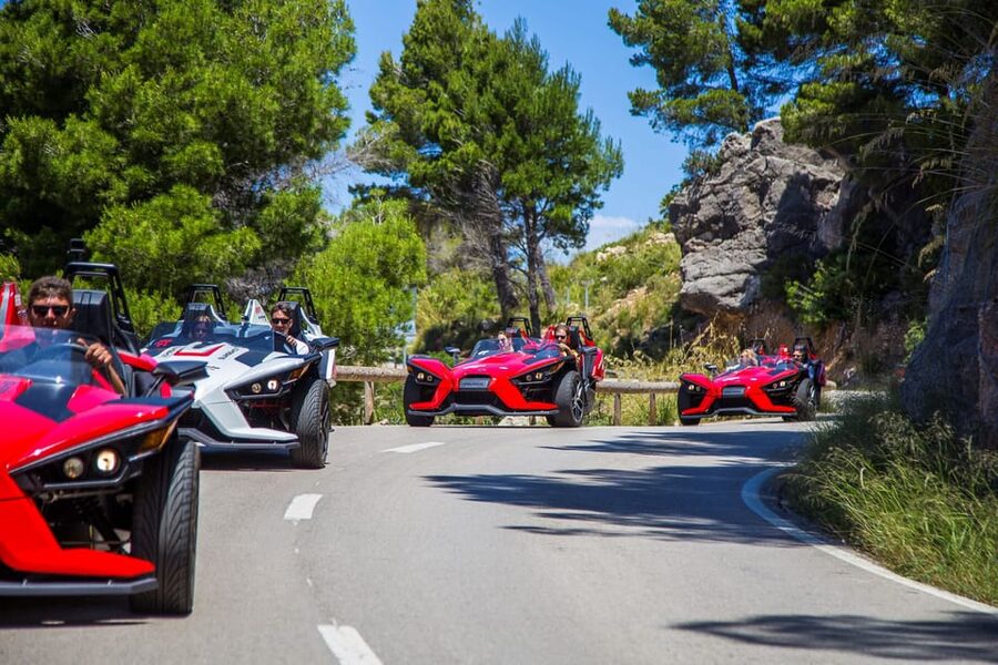 Peguera: Racing Car Drive and Jet Ski Combo Tour - Southwest coast loop: Port Andratx, Camp de Mar, and Cala Fornells