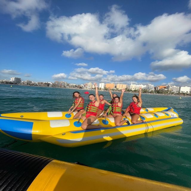 Playa de Palma: Banana Boat Ride - Pair It With Arenal Water Sports Centre Activities