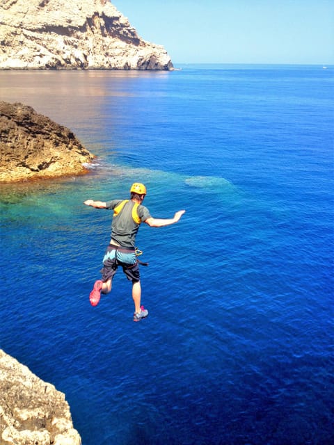 Pollença: Kayak and Coasteering Cliff Jumping - The first 10 minutes: safety and navigation that actually help