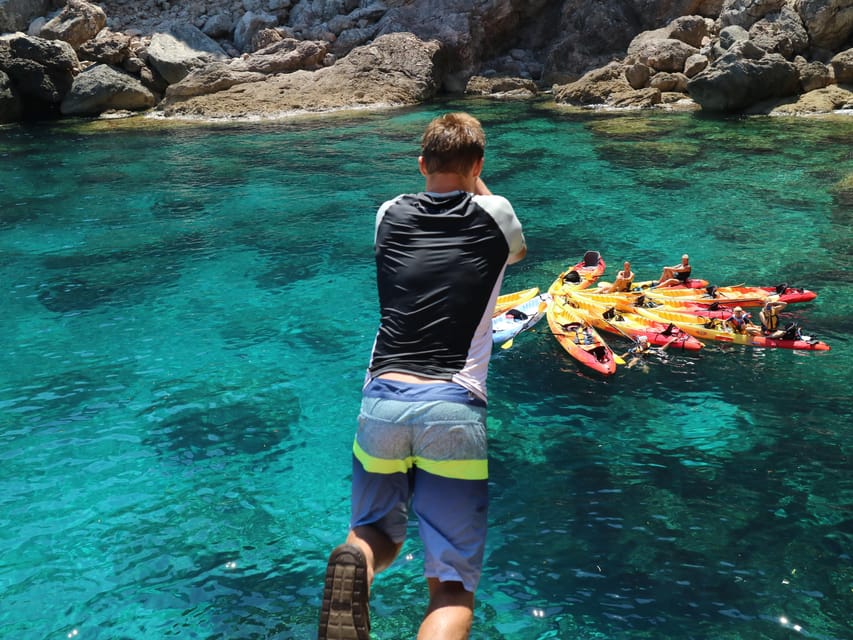 Pollença: Kayak and Coasteering Cliff Jumping - What I’d call the “hidden value” of this tour