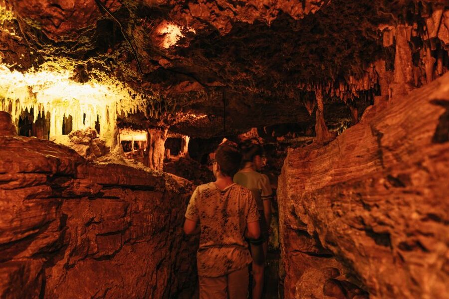 Porto Cristo: Caves of Hams Entry Ticket - Entering the Blue Cave with LED lighting and Discovering the Past