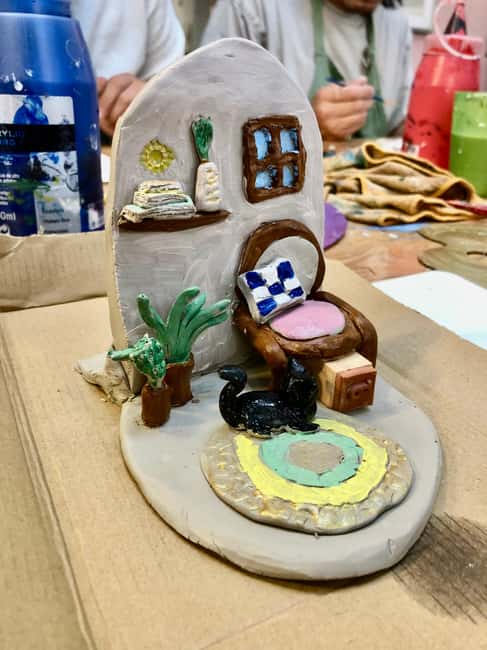 Pottery in the Heart of Palma’s Old Town - The Painting Route: Pre-Formed Pottery, Color Work, and Professional Firing