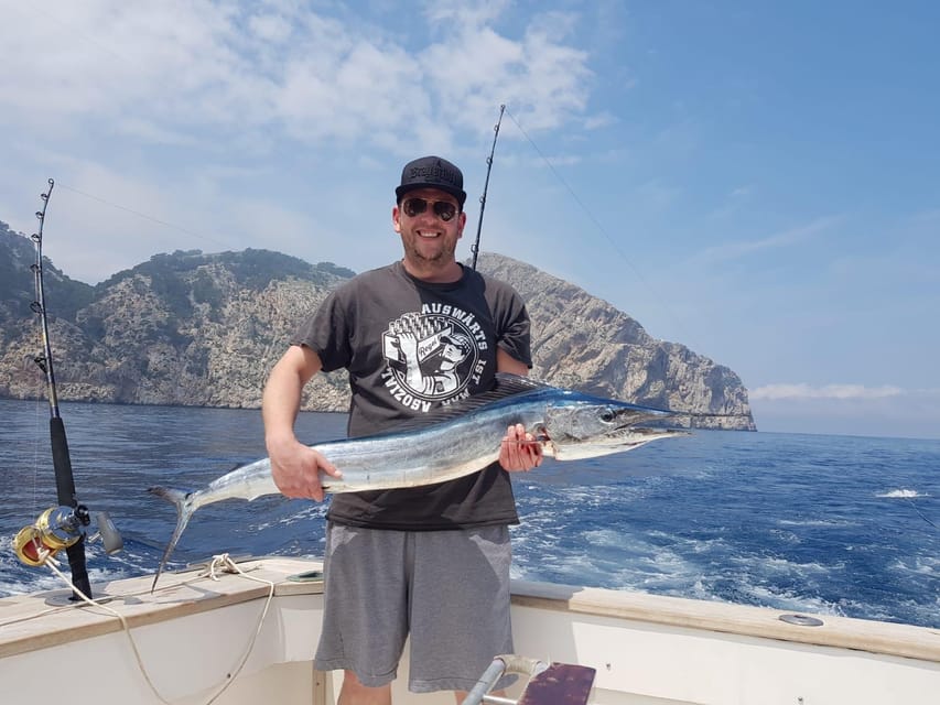 Private Fishing Charter Mallorca - Food, Drinks, and Snorkeling Gear Included