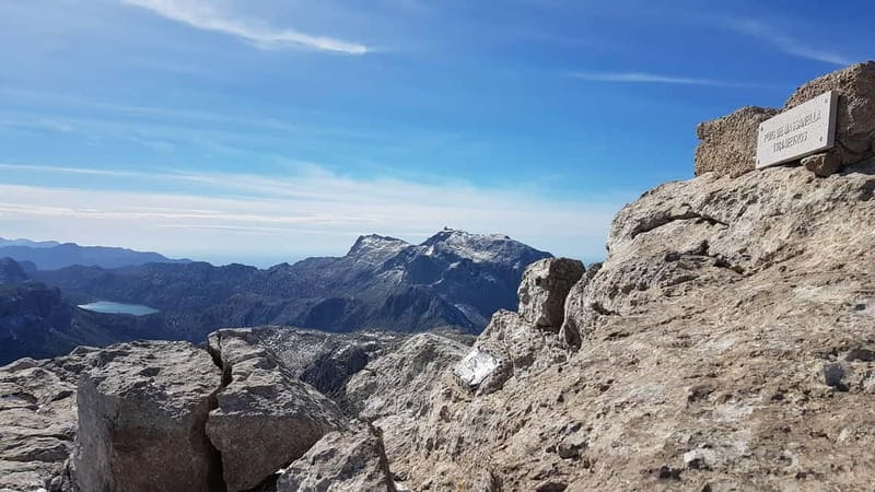 Puig Massanella , the highest accessible summit on Mallorca - Summit time: 360-degree bragging rights over Tramuntana and the north sea