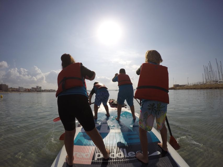 Rent a Giant Stand Up Paddle XXL for groups - Where You Start at BonaOna Surf School (Ca’n Pastilla, Palma)