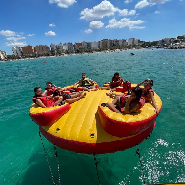 S'Arenal: Aqua Rocket Water Roller Coaster Ticket - On the water: how the Aqua Rocket ride works
