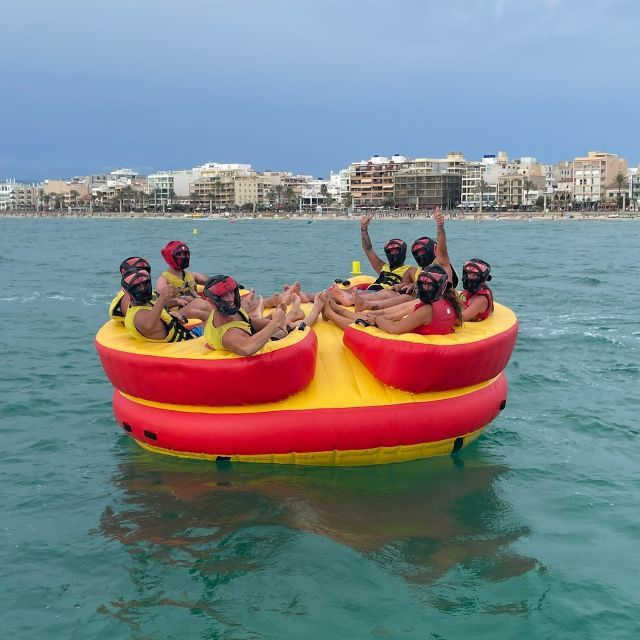 S'Arenal: Aqua Rocket Water Roller Coaster Ticket - What the ride feels like when waves are small or strong