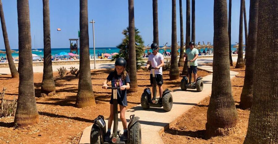 Sa Coma: Segway Tour for Beginners - From Cala Millor to Sa Coma and Sillot, the ride builds in variety
