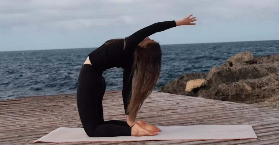 Sa Rapita / Es Trenc: Vinyasa Yoga Class at the beach - Where You Meet: Playa de Sa Rapita and Club Nautic