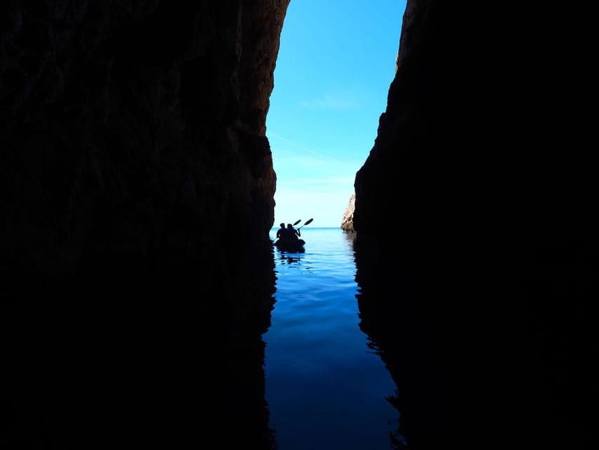 Sant Elm: Guided kayak tour to Cala en Tío with caves - Cala en Tió Swim and Snorkeling: Your 1 Hour Break That Actually Feels Like a Break