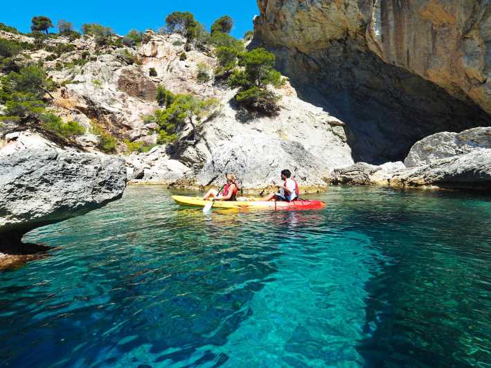 Sant Elm: Guided kayak tour to Cala en Tío with caves - The Guided Part at Cala en Tió: Learning Without Turning It Into a Lecture