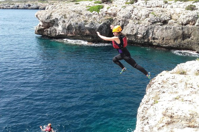 Shore Excursion: Coasteering in Mallorca - What’s included: wetsuit, helmet, flotation vest, and water shoes