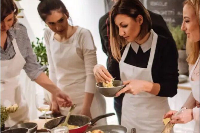 Spanish Cooking Class Palma meals+drinks 7 dishes Full meals - Hands-on cooking in a real restaurant setup, not a classroom stunt